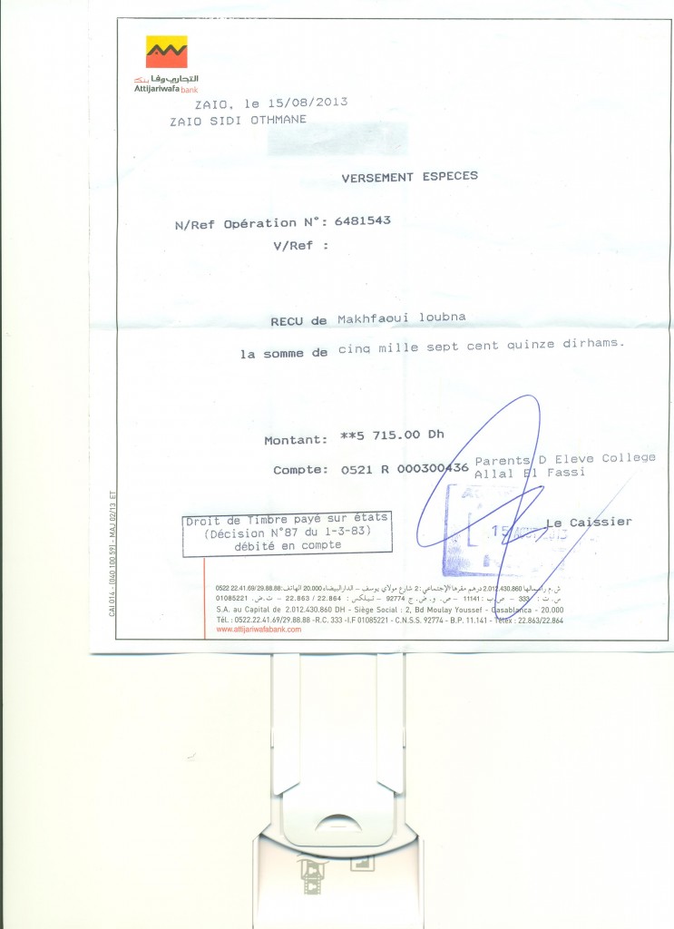 lettre de remerciement rencontre