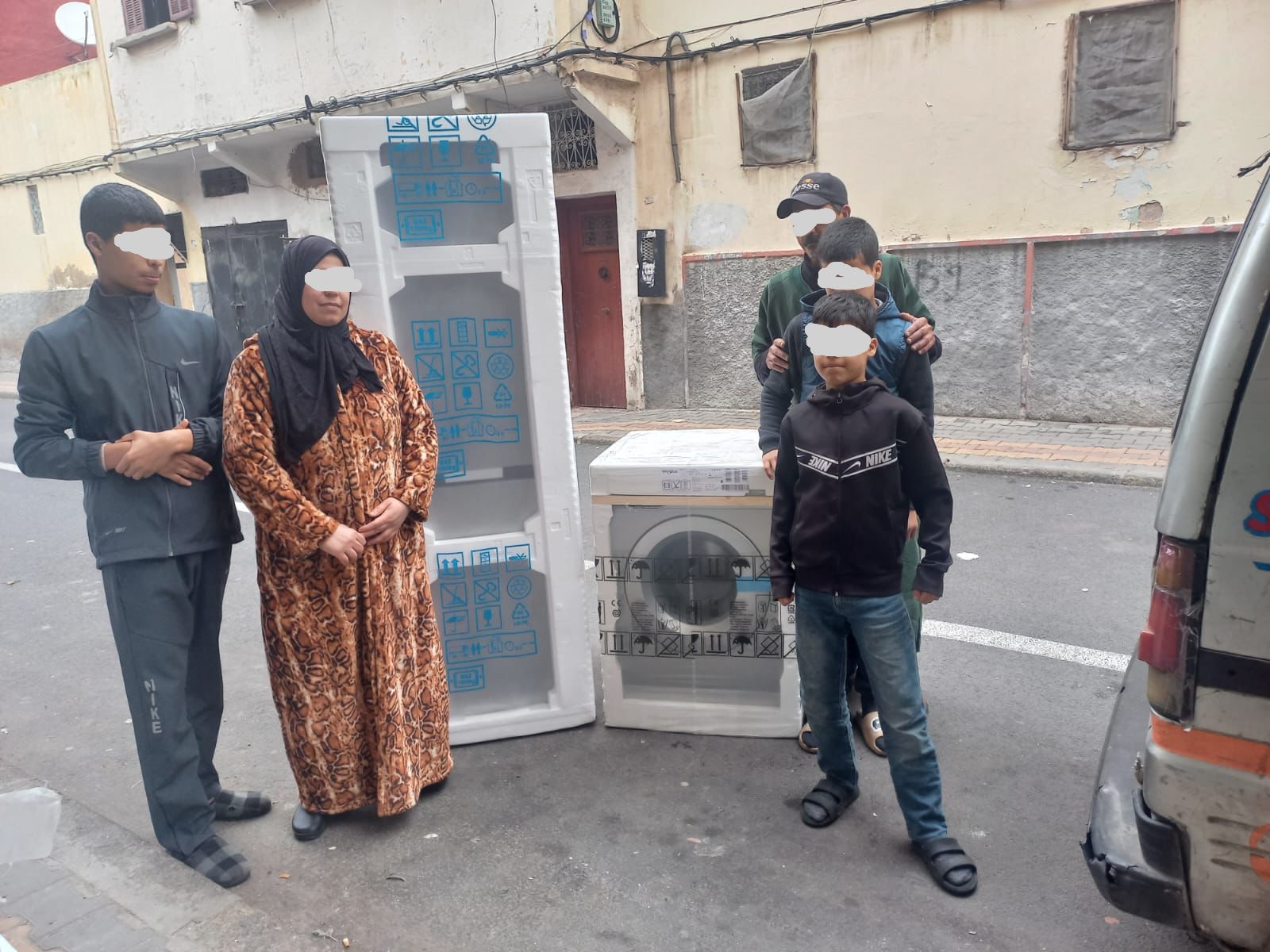 Electroménager pour la famille Bahija